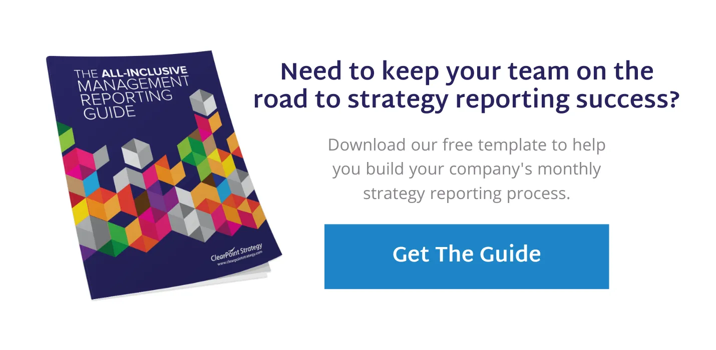 ClearPoint Strategy: Management Reporting Made Easy 